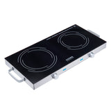 Cooks Professional Double Electric Ceramic Hob