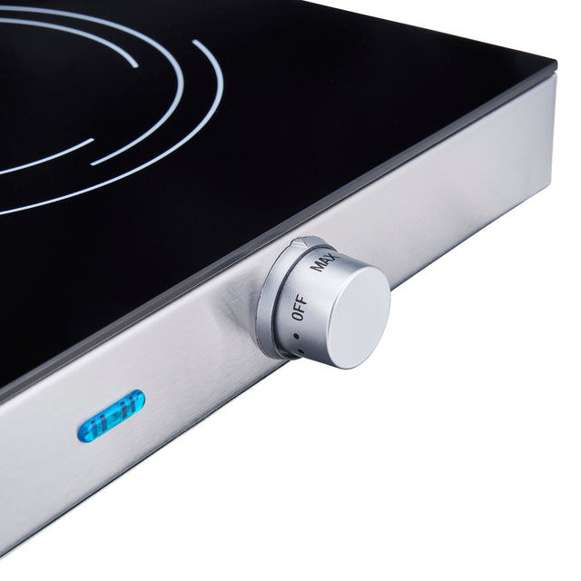 Cooks Professional Double Electric Ceramic Hob
