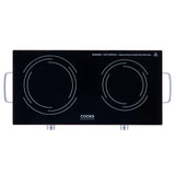 Cooks Professional Double Electric Ceramic Hob