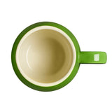 Cooks Professional Set of 4 Stoneware Mugs | 350ml | Green
