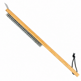 Cooks Professional Pizza Oven Stone Brush and Scraper