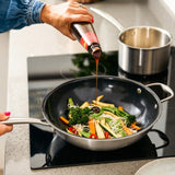 Cooks Professional Tri-Ply Wok | 28cm