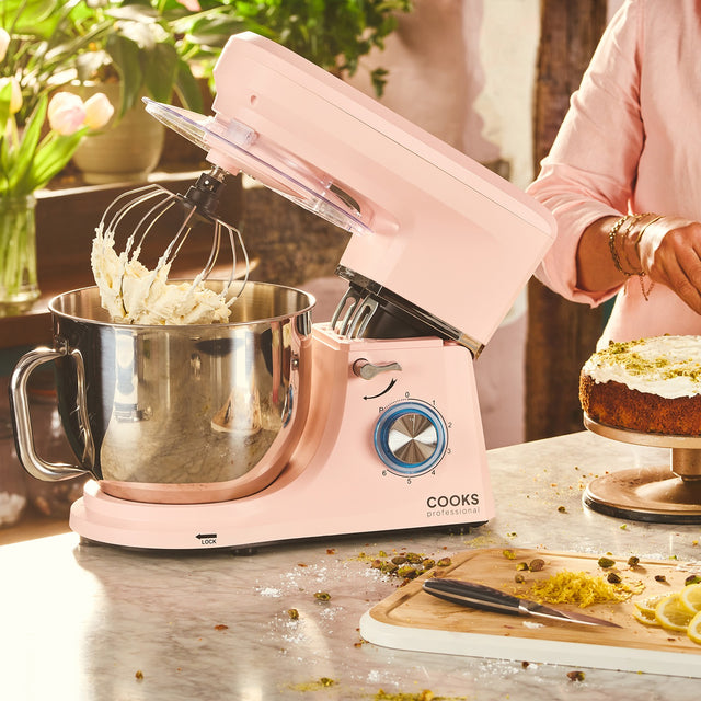 Cooks Professional 7L Stand Mixer | Pink / Silver