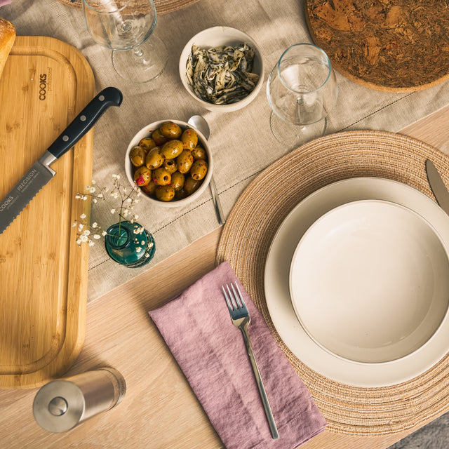 Cooks Professional Nordic Stoneware 20 Piece Dinner Set | White
