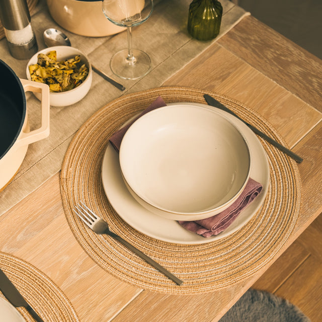 Cooks Professional Nordic Stoneware 20 Piece Dinner Set | White