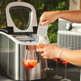 Cooks Professional 2.2L Ice Maker | 14kg / 24h | Silver