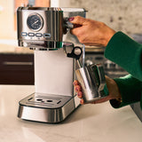 Cooks Professional 20 Bar Espresso Machine | Silver