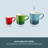 Cooks Professional 6 Piece Mug Set | 350ml | Multi-Colour