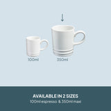 Cooks Professional 4 Piece Mug Set | 350ml | White