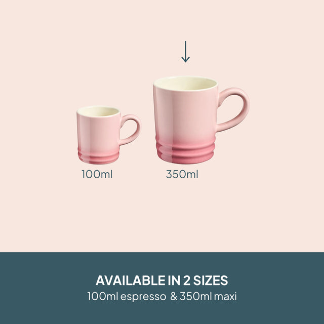 Cooks Professional 4 Piece Mug Set | 350ml | Pink