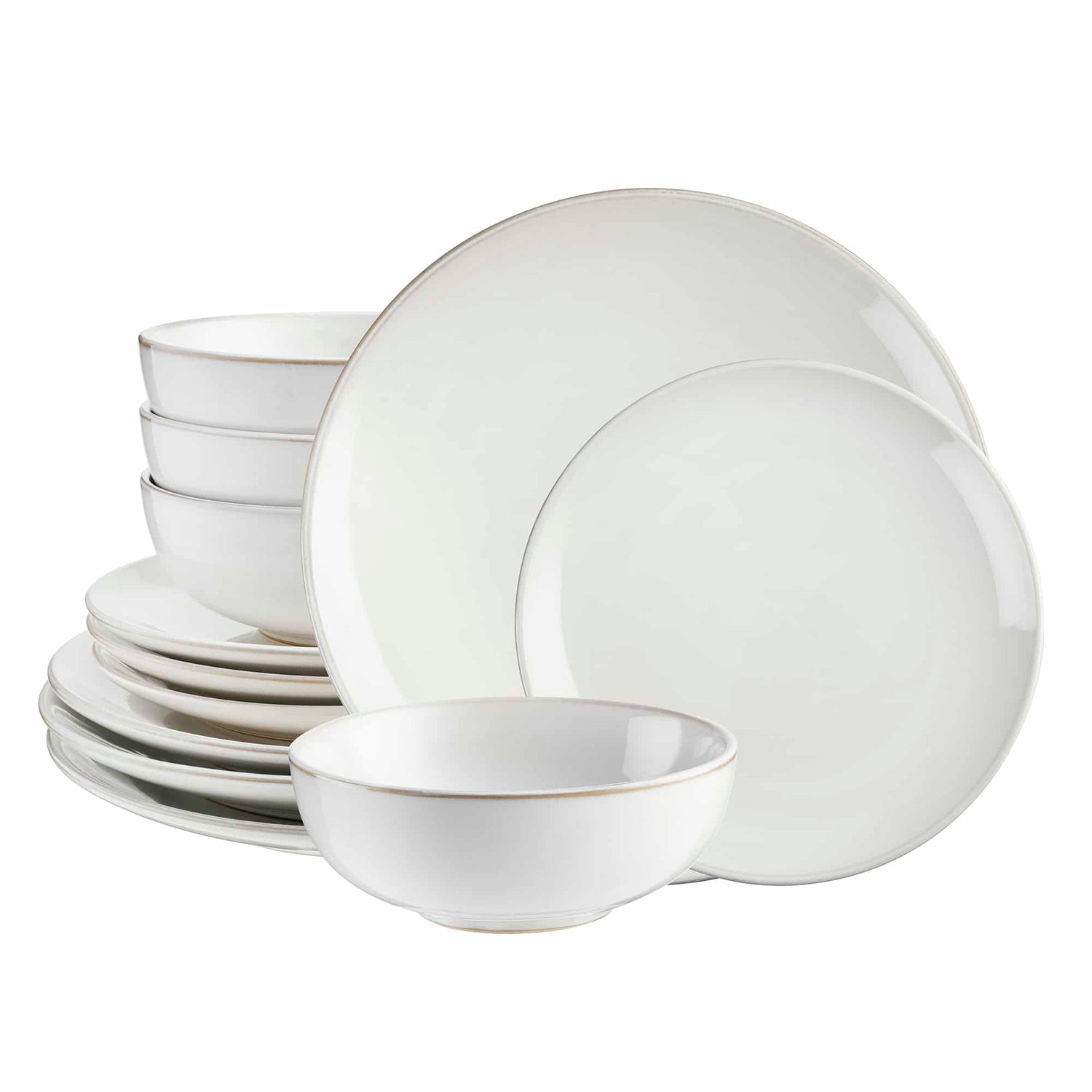 Amazon Nordic Style Dinner Set Dansk 16-Piece Classic Fjord