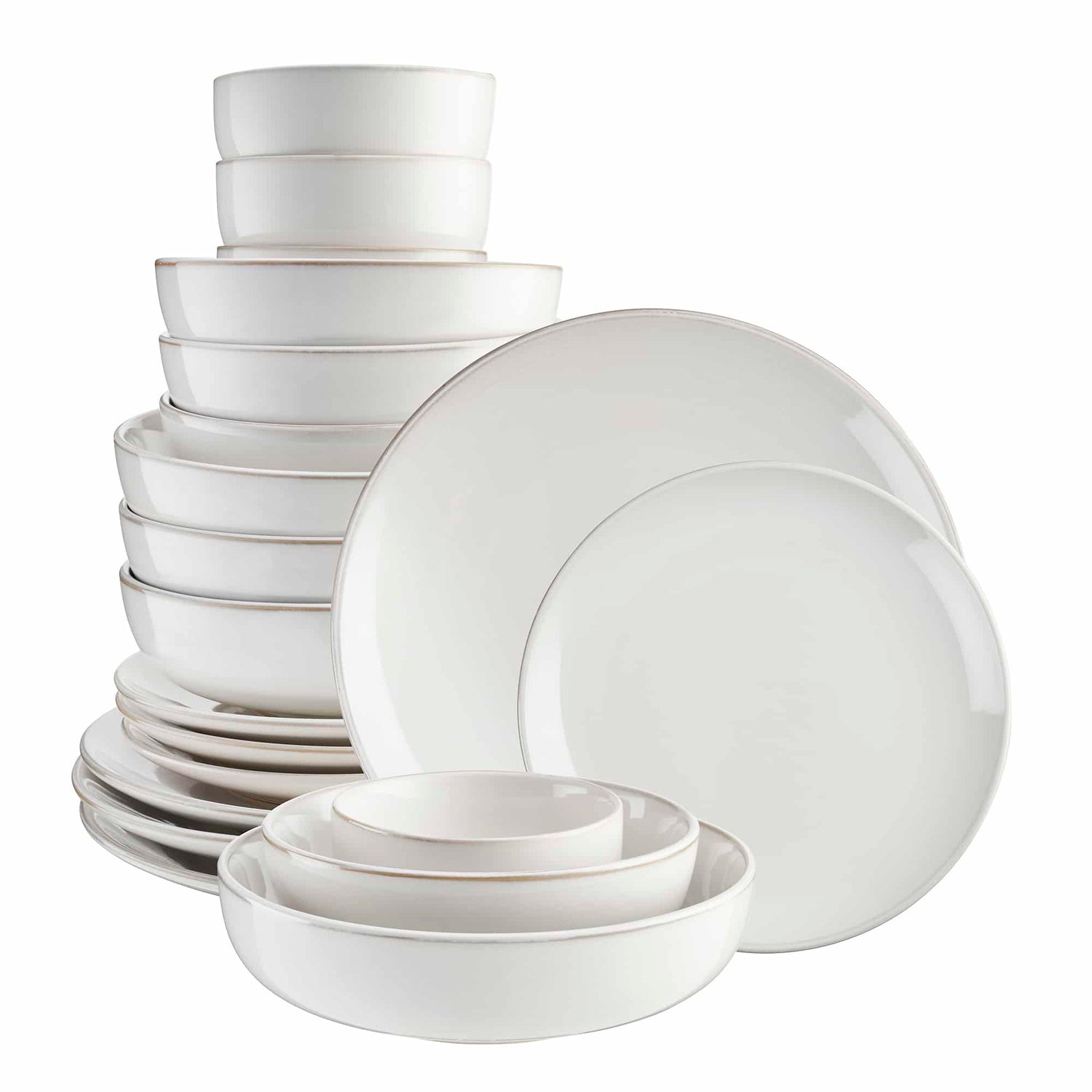 Stoneware Sonya Dinnerware Sets For With Serving Pieces Gibson
