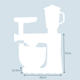 Cooks Professional Multi Function 8L Digital Stand Mixer | Black