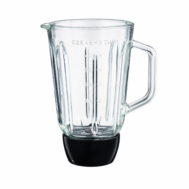 Cooks Professional Glass Blender 1.3L Jug for 1200W 6.2L Stand Mixer