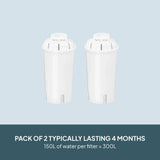 Cooks Professional Water Filters for Digital Hot Water Dispensers | 2 Pack