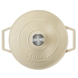 Cooks Professional Set of 5 Cast Iron | Ivory