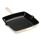 Cooks Professional Cast Iron Skillet Pan | Ivory