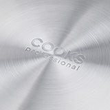 Cooks Professional 2 Cup Stainless Steel Egg Poacher Pan with Spatula