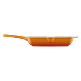 Cook Professional Cast Iron Frying Pan & Skillet 2 Piece Set | Orange