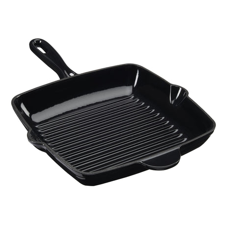 Cooks Professional Cast Iron Skillet Pan | Black
