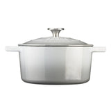 Cooks Professional 20cm Cast Iron Casserole | Grey