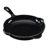 Cook Professional Cast Iron Frying Pan & Skillet 2 Piece Set | Black