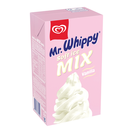 Mr Whippy Soft Serve Ice Cream Mix | Pack of 6 x 1L