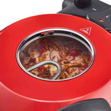 Cooks Professional Electric Pizza Oven | Red