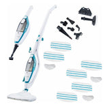 Zennox Multi-Functional Steam Mop | with 9pc Cleaning Pad and Cloth Set