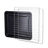 Cooks Professional 2 Piece Wire Rack and Baking Tray Set for 48L Mini Oven