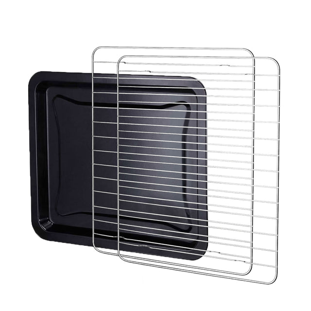 Cooks Professional 2 Piece Wire Rack and Baking Tray Set for 48L Mini Oven