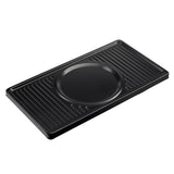 Cooks Professional Metal Plate for 8 Person 2-in-1 Raclette Grill and Fondue