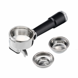 Cooks Professional Portafilter and Filter Basket Set for Bean to Cup Espresso Machine