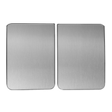 Cooks Professional Dual Recycle Bin 60L Spare Left and Right Lid | Silver