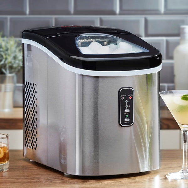 Cooks Professional 2.2L Ice Maker | 14kg / 24h | Silver