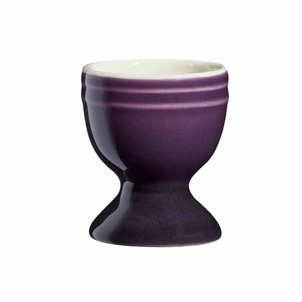 Cooks Professional 6 Piece Egg Cup Set | Made From Durable Stoneware | Multi-Colour