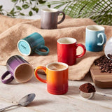 Cooks Professional 6 Piece Egg Cup Set | Made From Durable Stoneware | Multi-Colour
