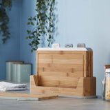 Cooks Professional Index Chopping Board Set | 4-Piece Bamboo | Durable and Easy Clean | Multi-Coloured