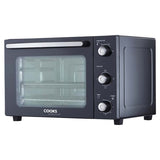 Cooks Professional Mini Oven | 34 Litre | 3 Cooking Functions | Black and Silver