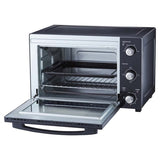 Cooks Professional Mini Oven | 34 Litre | 3 Cooking Functions | Black and Silver