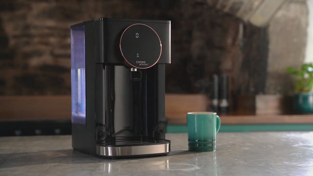 Cooks Professional 4L Digital Hot Water Dispenser | Black / Rose Gold