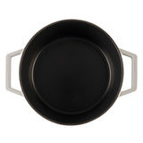 Cooks Professional Cast Iron Casserole 26cm | 5.8L Capacity | Enamelled Inside and Out | Graduated Grey