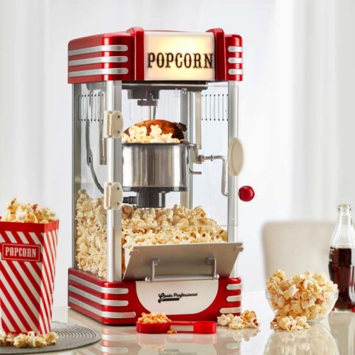 Cooks Professional Retro Popcorn Maker | Powerful 310W | Simple One ...