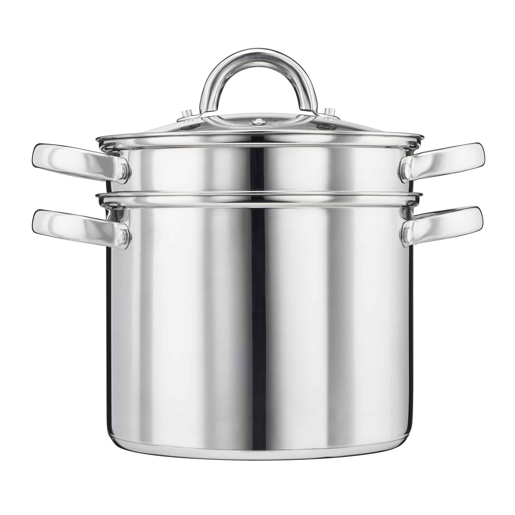 Cooks Professional Stainless Steel Pasta Pot | Removable Strainer ...