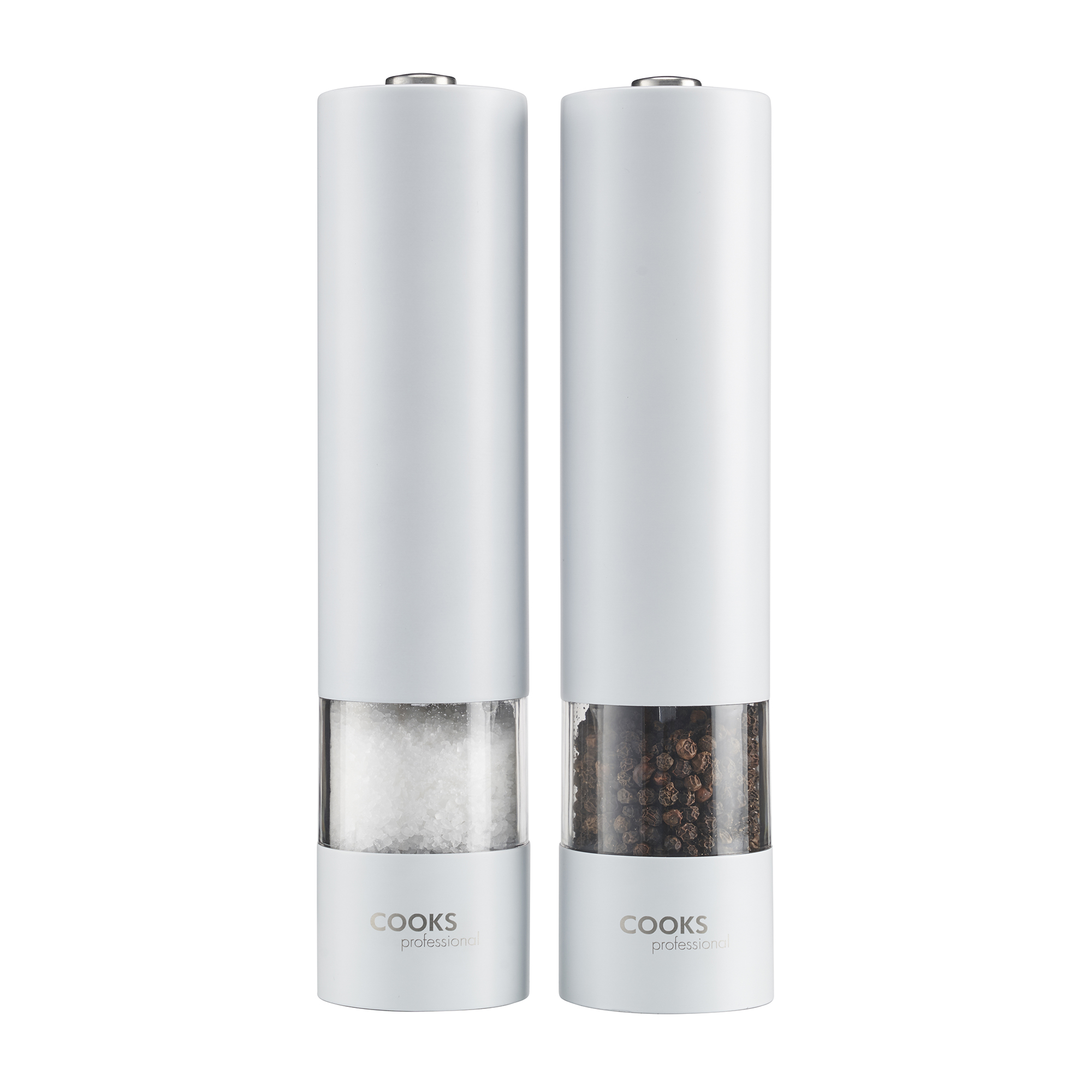 Cooks Professional Electric Salt & Pepper Mill Set